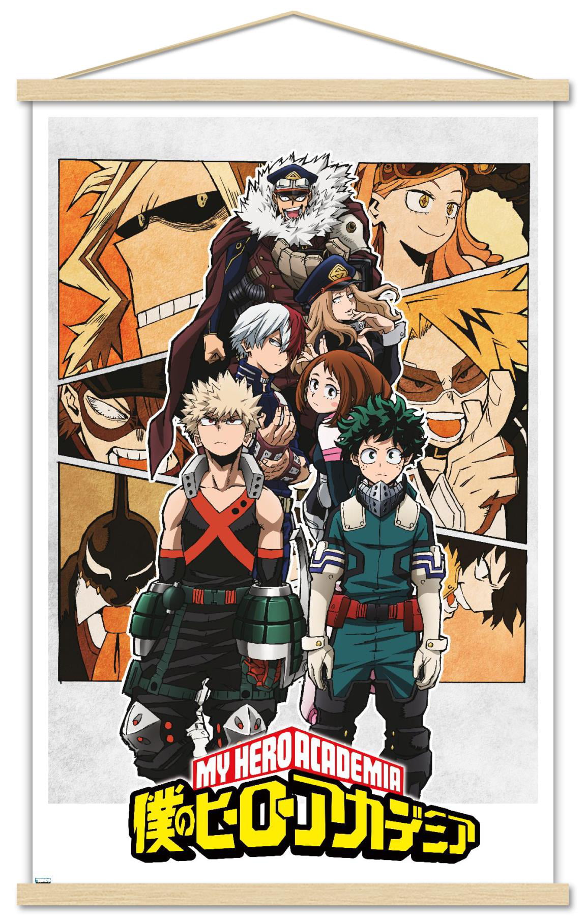 My Hero Academia - Characters Wall Poster, 22.375 x 34 