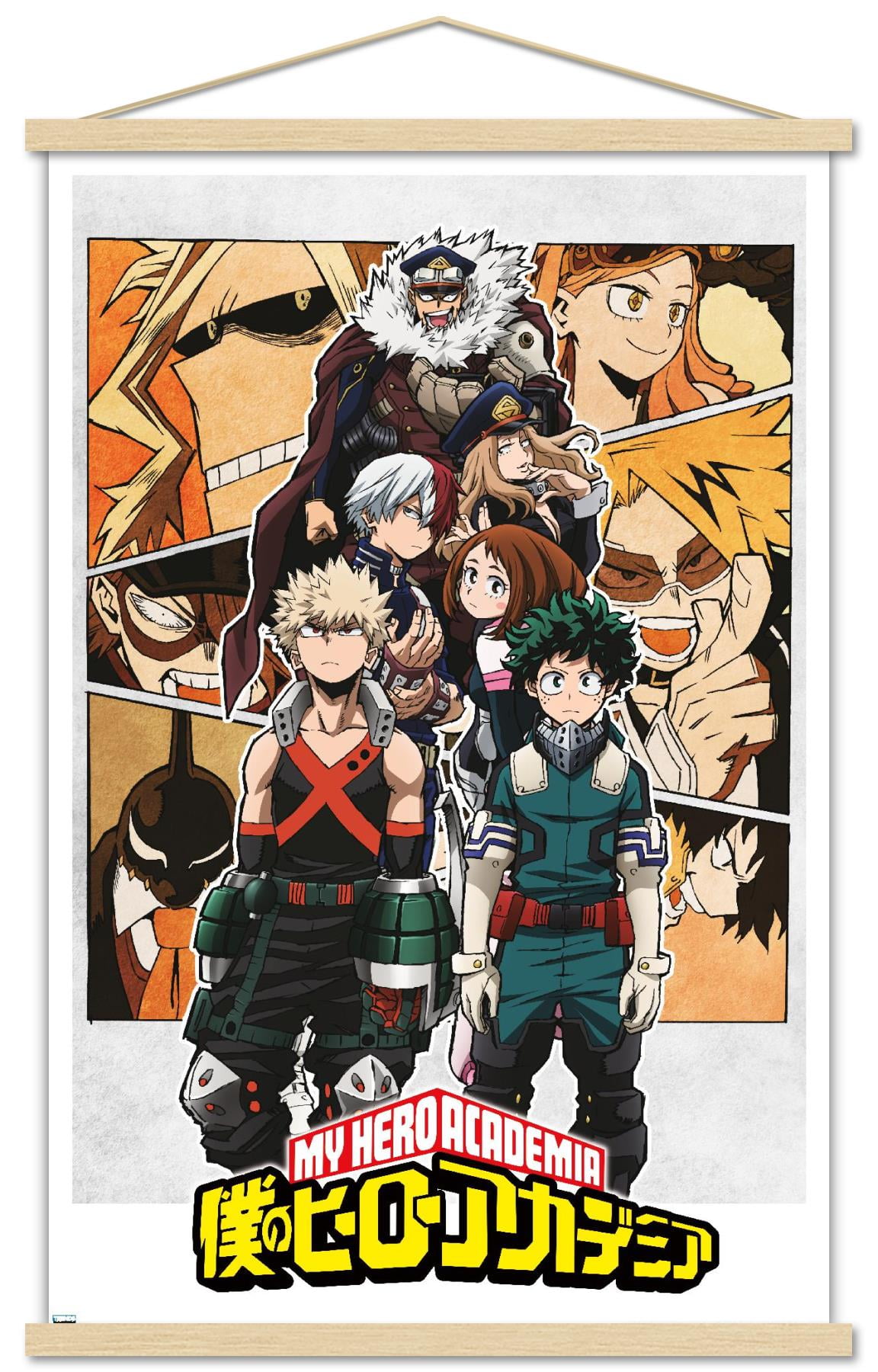 My Hero Academia Characters Wall Poster, 22.375" x 34" - Walmart.com