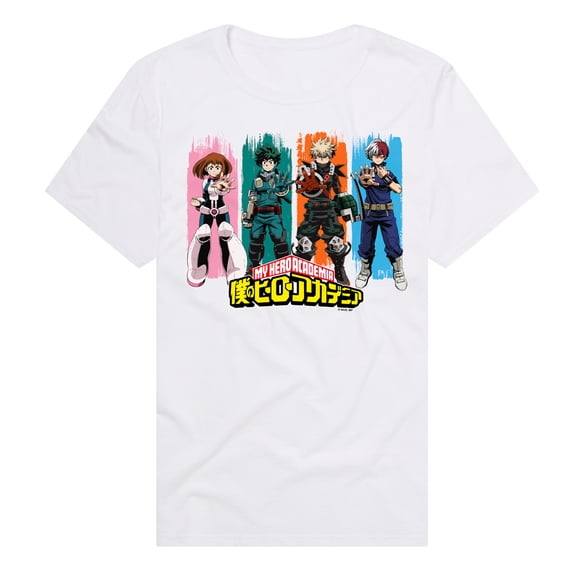 My Hero Academia Class 1-A Victory Unisex Adult Premium T Shirt (2X-Large) White