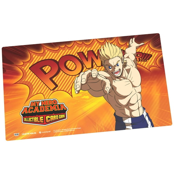 Universus: My Hero Academia Collectible Card Game: Playmat - Mirio Togata - 24 x 14" Neoprene Mat, Officially Licensed MHA DBG Accessory, UVS Games