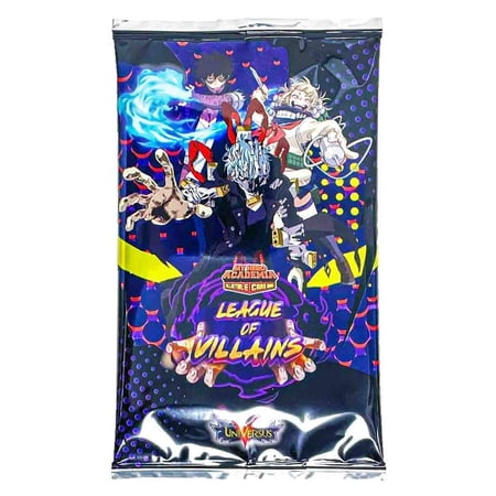My Hero Academia Collectible Card Game S4 (League of Villains) - PACKS (5 Pack Lot)
