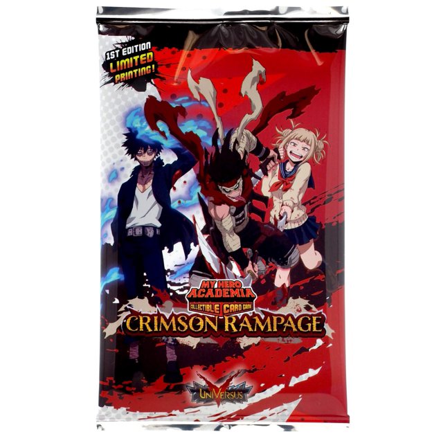 My Hero Academia Collectible Card Game Series 2 Crimson Rampage Booster