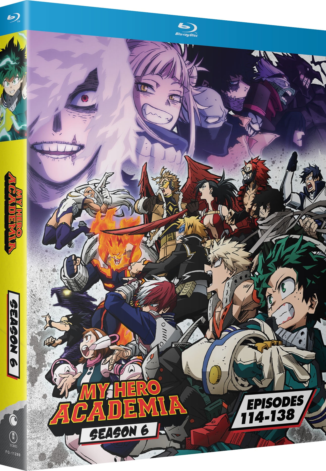 My Hero Academia Complete 6th Season (Walmart Exclusive) (Blu-ray) Crunchyroll, Action, Adventure, Anime