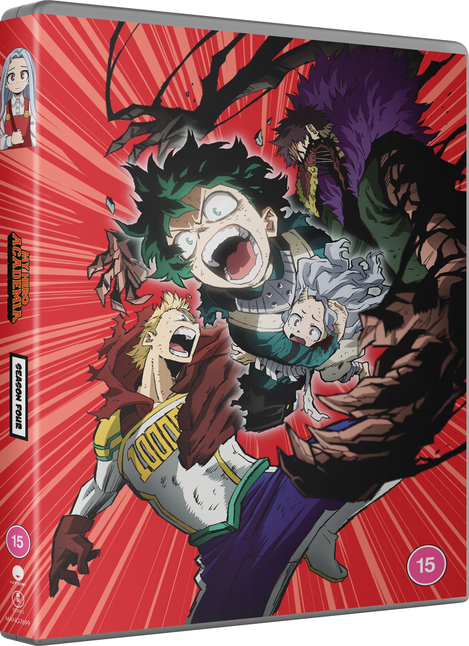 My Hero Academia: Complete Season 4 (DVD) Nobuhiko Okamoto Ayane Sakura Justin Briner