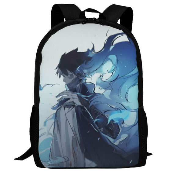 My Hero Academia Dabi Backpack,Multi-Function Travel Backpack Laptop Backpack Lightweight Casual Daypack Bookbag 16.5 In