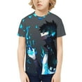 thumbnail image 1 of My Hero Academia Dabi Kids T-Shirt 3d Printed Graphic T-Shirts Boys And Girls Short Sleeve Shirts For Youth Kids X-Small, 1 of 7