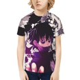 thumbnail image 1 of My Hero Academia Dabi Kids T-Shirt 3d Printed Graphic T-Shirts Boys And Girls Short Sleeve Shirts For Youth Kids X-Small, 1 of 7
