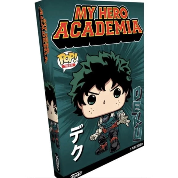 Funko My Hero Academia Boxed Tees Deku Tee Shirt Adult Medium