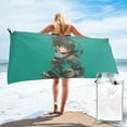 thumbnail image 1 of My Hero Academia Deku Quick Dry Bath Towel Lightweight Soft Absorbent Beach Towel For Bathroom Shower Swimming Pool Gym Spa, 1 of 9