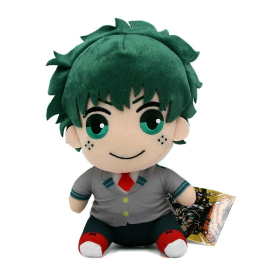 My Hero Academia - Deku Seifuku Sitting 7 Inch Plush (MHA), Great Eastern, Gifts