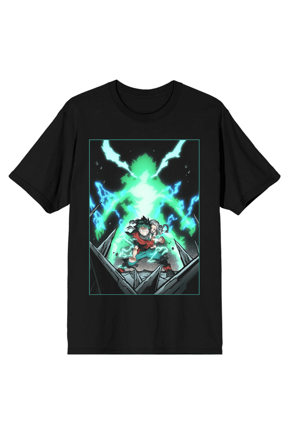 My Hero Academia Deku and Eri Short Sleeve Men's T-Shirt