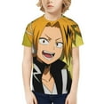 thumbnail image 1 of My Hero Academia Denki Kaminari Kids T-Shirt 3d Printed Graphic T-Shirts Boys And Girls Short Sleeve Shirts For Youth Kids X-Large, 1 of 7