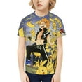 thumbnail image 1 of My Hero Academia Denki Kaminari Kids T-Shirt 3d Printed Graphic T-Shirts Boys And Girls Short Sleeve Shirts For Youth Kids X-Small, 1 of 7