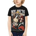 thumbnail image 1 of My Hero Academia Denki Kaminari Kids T-Shirt 3d Printed Graphic T-Shirts Boys And Girls Short Sleeve Shirts For Youth Kids X-Small, 1 of 7