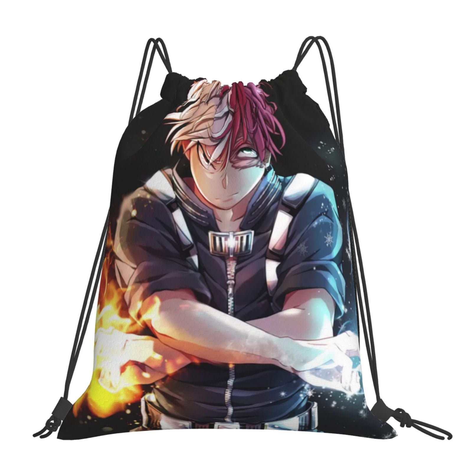 Fairy Tail Anime Sporttasche – Turnbeutel Mit Kordelzug, 40x34 Cm, Aus Leinen, Für Fitness, Schule & Reisen