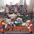thumbnail image 1 of My Hero Academia My Hero Academia Duvet Cover Set 3-Piece Bedding Set Soft Warm And Comfortable Soft Bed Set with 1 Duvet Cover And 2 Pillowcases for Bedroom All Season 102"x90", 1 of 7