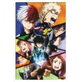 thumbnail image 1 of My Hero Academia - Faces Wall Poster, 22.375" x 34", Framed, 1 of 6