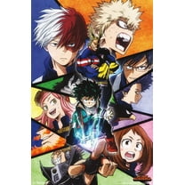 My Hero Academia - Faces Wall Poster, 22.375" x 34"
