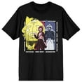 thumbnail image 1 of My Hero Academia Fatgum Red Riot & Suneater Men's Black T-shirt-XL, 1 of 3