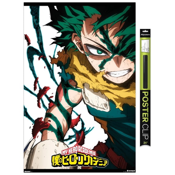 My Hero Academia: Final Season - Deku Teaser One Sheet Wall Poster, 22.375" x 34"