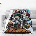 thumbnail image 1 of My Hero Academia Fleece Blanket Super Soft Cozy Throw Blanket Fuzzy Comfy Flannel Blanket Warm Plush Blankets And Throws For Couch, Sofa, Bed 80"X60", 1 of 6