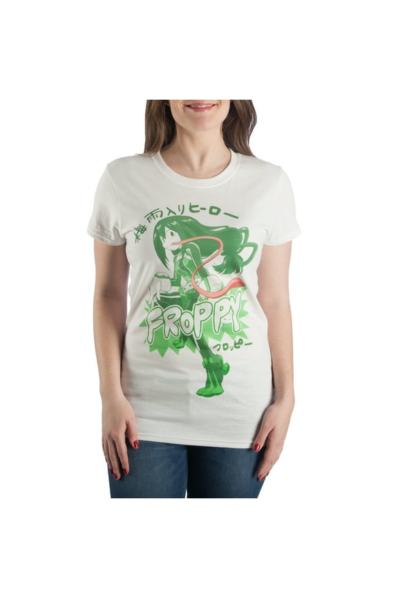 My Hero Academia Froppy Anime Apparel TShirt- Small