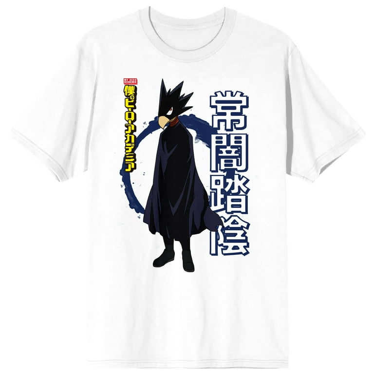 My Hero Academia Fumikage Tokoyami Crew Neck Short Sleeve Men's