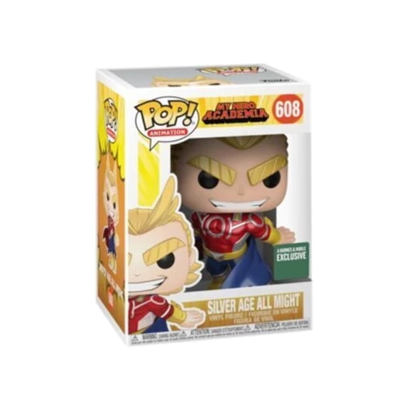 Funko POP Animation My Hero Academia Silver Age All Might 608 Vinyl Figure