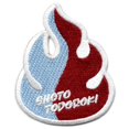 thumbnail image 1 of My Hero Academia Ghoto Todoroki Logo Style Anime Patch GE-39579, 1 of 2