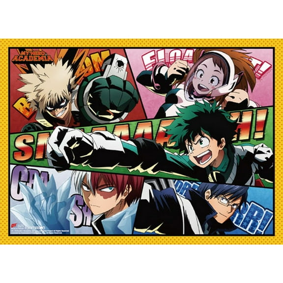 My Hero Academia- Group 1 Wall Scroll