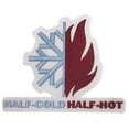 thumbnail image 1 of My Hero Academia Half Cold Hot Anime Patch GE-39632, 1 of 2
