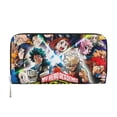 thumbnail image 1 of My Hero Academia Hand Wallet Card Bag Long Leather Wallet Handbag Clutch Purse Storage Bag Zip Organizer With Card Slots, 1 of 8