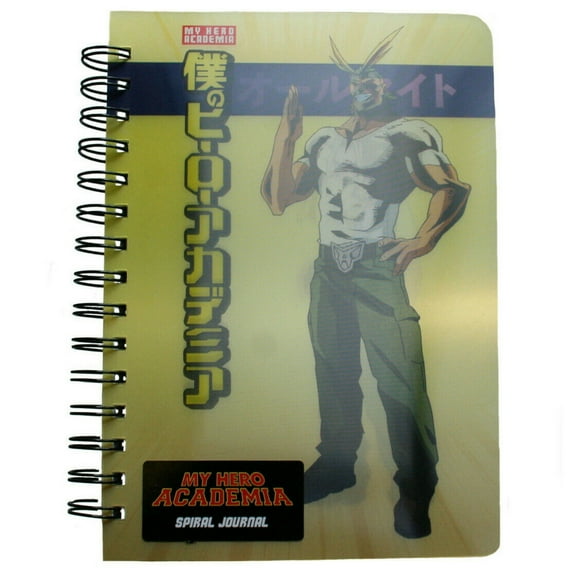 My Hero Academia Hardcover Holographic Spiral Journal