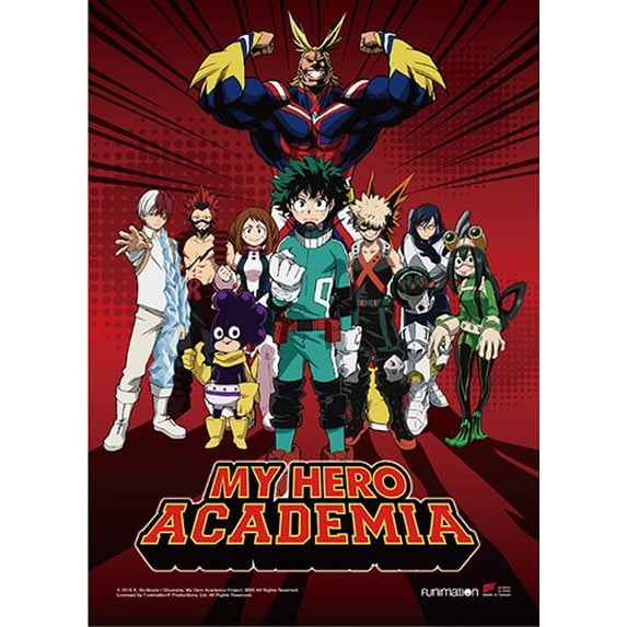 My Hero Academia - Hero Group Wall Scroll