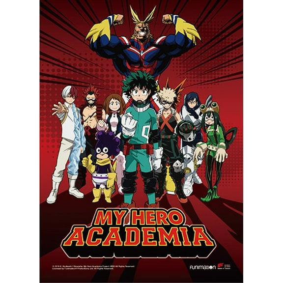 My Hero Academia - Hero Group Wall Scroll