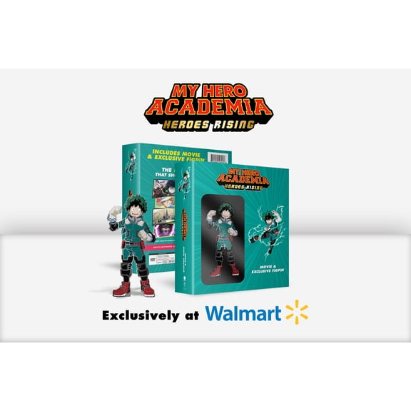 Pre-Owned My Hero Academia: Heroes Rising (Walmart Exclusive) (Blu-ray + DVD CrunchyRoll)