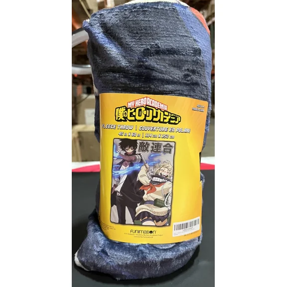 My Hero Academia Heroes Super Plush Fleece Throw Blanket