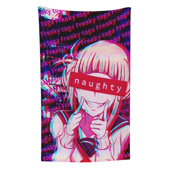My Hero Academia Himiko Toga Anti-Pilling Flannel 32"X48" Super Soft Plush Air Condition Quilt Fluffy Warm Cozy Decorative Blankets