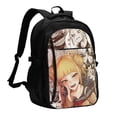 thumbnail image 1 of My Hero Academia Himiko Toga Backpack Schoolbag Large Capacity Daypack Bookbag Satchel Notebook Laptop Backpack Travel Bag USB Rucksack, 1 of 7