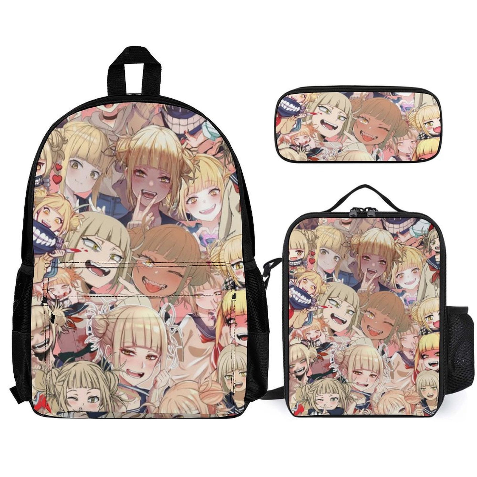 Kids Backpack Set With Lunch Bag & Pencil Case - Themed School Bag For Boys & Girls, Durable & Water-Resistant, 17x12x7 Inches