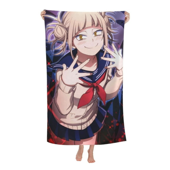 My Hero Academia Himiko Toga Beach Towels Soft Bath Blanket Camping Towels For Travel, Swim, Gym One Size