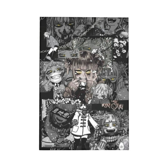 My Hero Academia Himiko Toga Canvas Decorative Painting Wall Art Living Room Posters Bedroom Home Decorations 8"X12"