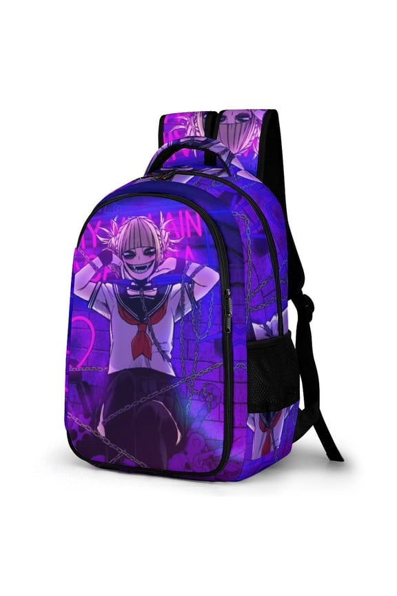 My Hero Academia Himiko Toga Casual Rucksack Stylish Durable Backpack Spacious Laptop Bag for Travel, Work & College