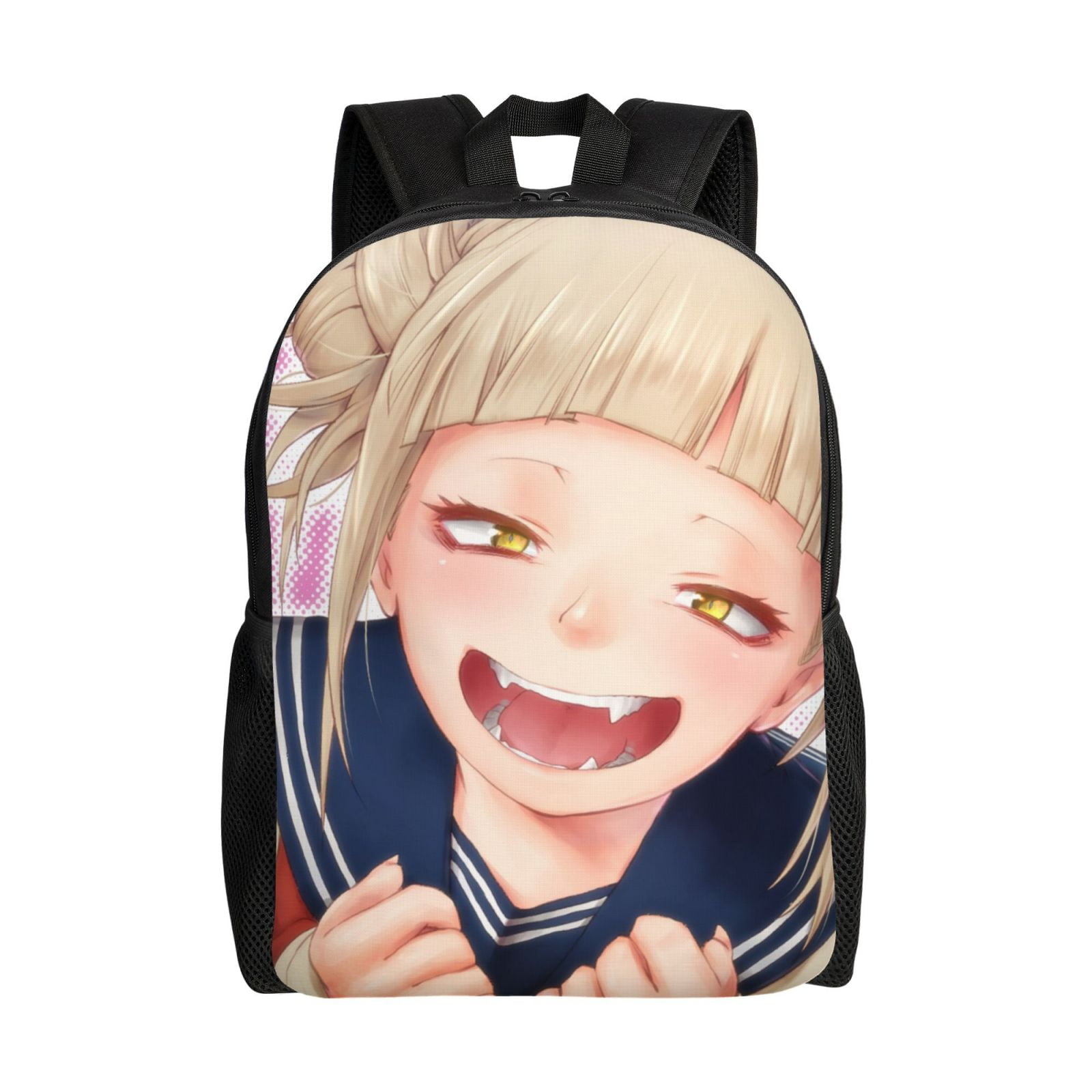 My Hero Academia Himiko Toga Kawaii Backpack Lightweight Unisex Basic Daypack Bookbag Laptop 4194