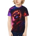 thumbnail image 1 of My Hero Academia Himiko Toga Kids' Short Sleeve T-Shirt Print Tee Shirts For Boys & Girls Summer Casual Wear Fashion Top Blouse Large, 1 of 9