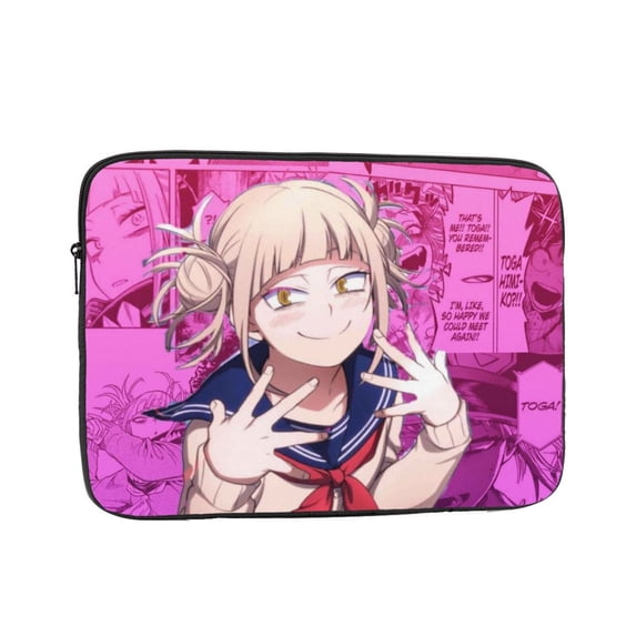 My Hero Academia Himiko Toga Laptop Sleeve Case Shockproof Portable Laptop Inner Bag Protective Notebook Case 17 Inch