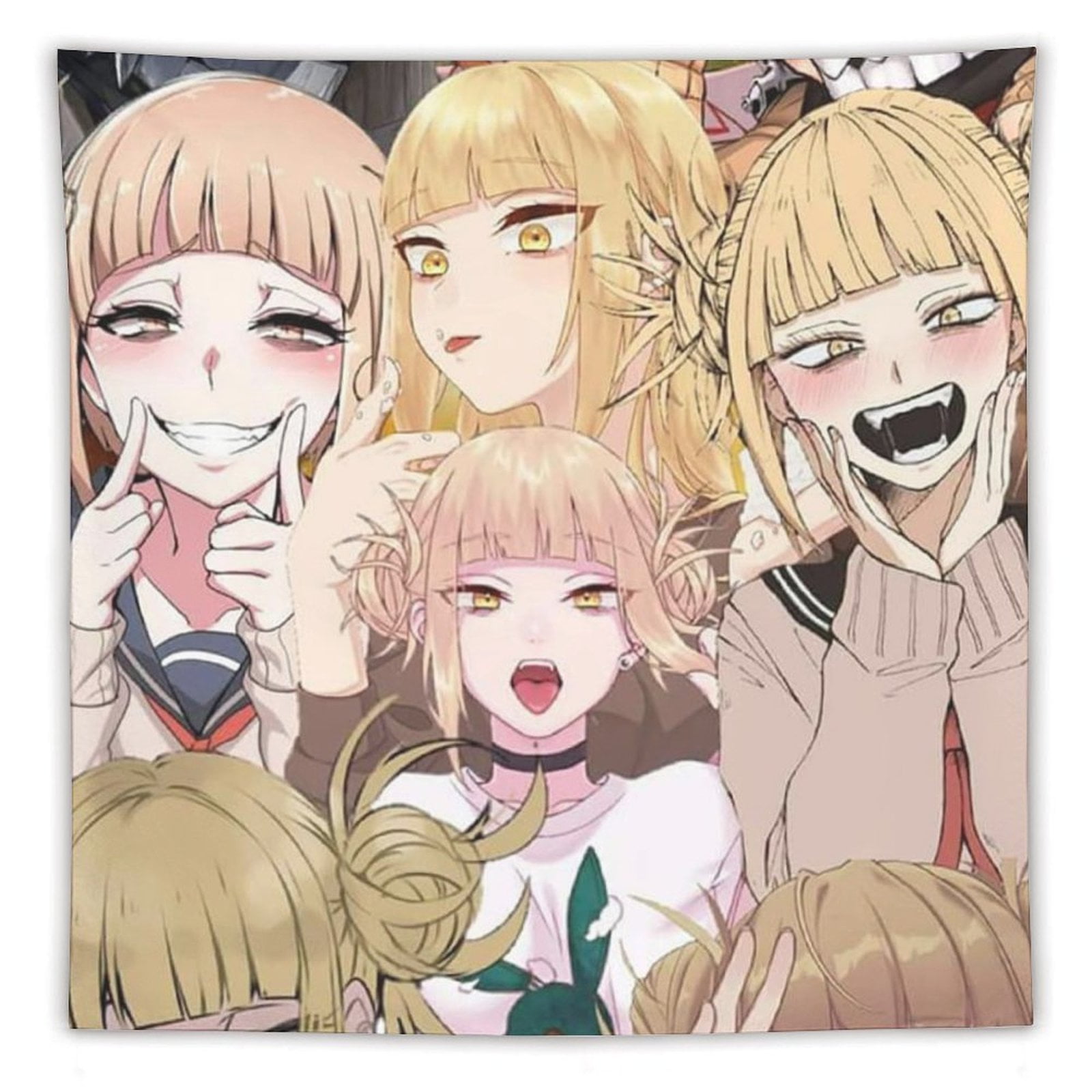 My Hero Academia Himiko Toga Mha Tapestry Luxury Wall Hanging