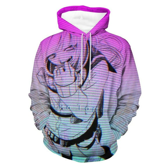 My Hero Academia Himiko Toga Unisex Adult Hoodie Casual Hooded Sweatshirt Pullover Novelty 3D Printed Sweater Jacket 2XL