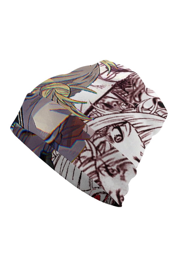 My Hero Academia Himiko Toga Unisex Beanie Hats Cuffed Skull Cap Fall Winter Warm Hat Pullover Cap Leisure Cap for Women Men