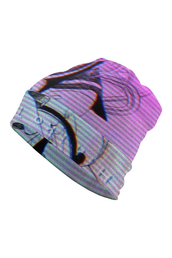 My Hero Academia Himiko Toga Unisex Beanie Hats Cuffed Skull Cap Fall Winter Warm Hat Pullover Cap Leisure Cap for Women Men